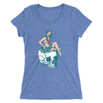 "Skull Girl" - Ladies' short sleeve t-shirt