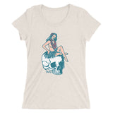 "Skull Girl" - Ladies' short sleeve t-shirt