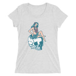 "Skull Girl" - Ladies' short sleeve t-shirt