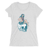 "Skull Girl" - Ladies' short sleeve t-shirt