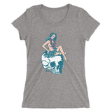 "Skull Girl" - Ladies' short sleeve t-shirt