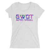 "GWOT_AV GLITCH" Ladies' short sleeve t-shirt